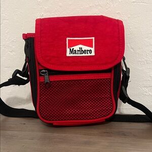 Marlboro Vibrant Red Crossbody Bag